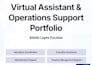 be your virtual assistant for operations and admin support
